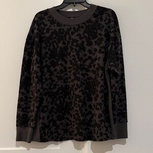 All in Motion Animal Print Crewneck Sweatshirt